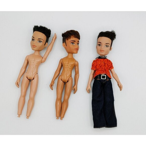MGA Bratz Boyz Dolls Nude & Clothed Lot of 7 As Is - Picture 4 of 5
